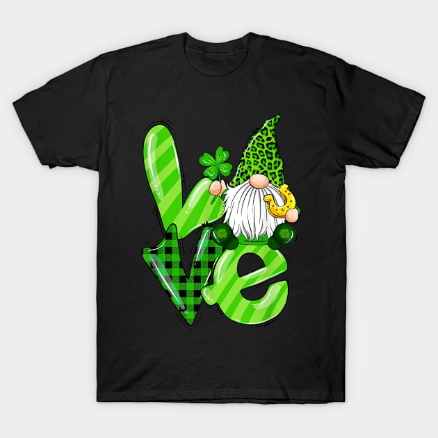 Gnome St Patrick's Day T-Shirt by Sky HTL